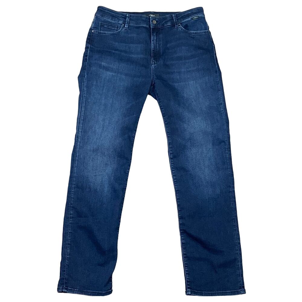 Mavi Kendra High-Rise Straight Leg Dark Wash Jeans